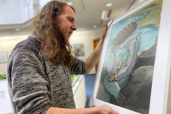 Auerbacher Künstler öffnen zu Pfingsten ihre Atelier-Türen - Mario Schmidt und seine Künstlerkolleginnen- und kollegen vom Kunstverein Göltzschtal öffnen Pfingstsamstag ihre Ateliers.