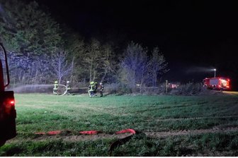 Auf 200 Quadratmetern: Brand in Brand-Erbisdorf - Am Sonntag war die Feuerwehr in Brand-Erbisdorf im Einsatz.