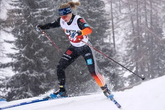 Auf Anhieb in den Weltcup: Skilangläuferin aus dem Erzgebirge nutzt ihre Chance - Im italienischen Schlinig glänzte Anna-Maria Dietze mit Platz 2 im Sprint.