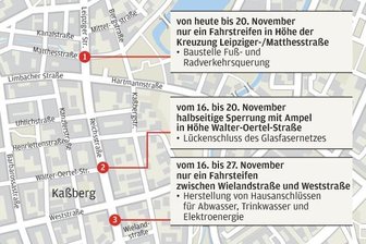 Auf dem Kaßberg wird's ab heute eng -