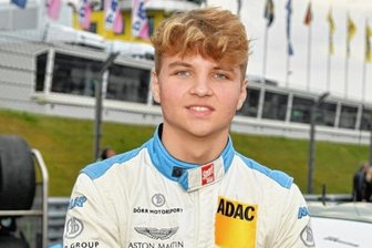 Auf dem Sachsenring auf Rang 3 - Erstmals aufs Podium gefahren: Motorsportler Simon Connor Primm aus Großschirma.