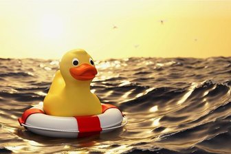Auf den Weltmeeren unterwegs: Quietscheenten für die Forschung - Badetiere im Meer, vor allem, wenn sie als verlorengegangene Schiffsladung auftauchen, sind zwar vor allem ein Ärgernis für die Umwelt, können aber durch die verschiedenen Wege, die sie nehmen, Ozeanografen wertvolle Daten über Meeresströmungen liefern. 