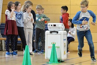 Auf die Plätze, fertig, los: Grundschüler testen in Freiberg ihre Reaktionsschnelligkeit - 