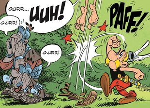 Auf die Zwiebel! - Die Römer, als Brieftauben getarnt? Asterix weiß, wie man unliebsame E-Mails löscht!