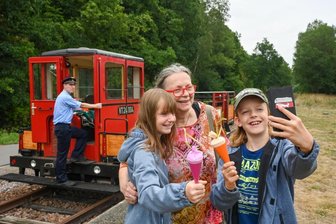 Auf dieser Fahrt gab es Zuckertüten - 