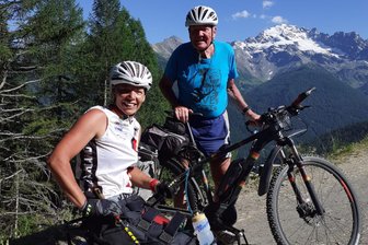 Auf einen Trainer aus dem Erzgebirge warten schon die nächsten Paralympics - Andrea Eskau und Werner Nauber verbringen beim Training viel Zeit miteinander.