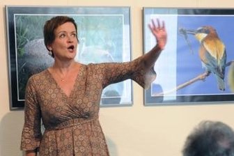 Auf Lunzenau folgt Hamburg - Alexandra Kampmeier unterhielt in Lunzenau.