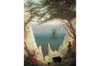 Auf Rekordjagd mit Caspar David Friedrich: „Manche Menschen haben geweint“ - Caspar David Friedrichs „Kreidefelsen auf Rügen“ aus dem Jahr 1818 war in einer der Jubiläumsausstellungen in Greifswald zu sehen – und sorgte für Emotionen.