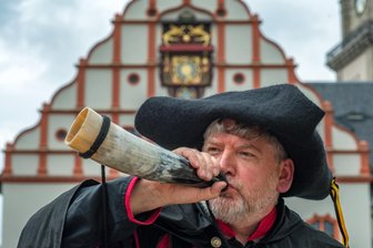 Auf Tour durch Plauen mit dem Nachtwächter -