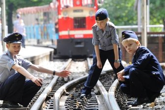 Auf Tour mit der Parkeisenbahn - 