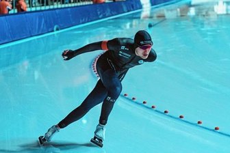 Auf Umwegen zum WM-Debüt - Bei der Deutschen Meisterschaft in Erfurt hatte sich Fridtjof Petzold souverän den Titel über 10.000 Meter geholt. Jetzt durfte er auch bei der Einzelstrecken-Weltmeisterschaft über diese Strecke starten.