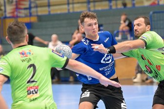 Auf verlorenem Posten: Auer Juniorteam geht in Oebisfelde baden - Für Timon Härtig und das Auer Juniorteam – hier im Heimspiel gegen Apolda – lief es in Oebisfelde sehr durchwachsen. Der Viertligist aus dem Erzgebirge kassierte eine herbe Niederlage beim Mitaufsteiger aus Sachsen-Anhalt.