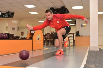 Aufatmen beim TSV 90 Zwickau: Der Fehlstart ist (fast) vergessen - Patrick Voigt (Foto) erzielte mit 656 Holz am Samstag das beste Zwickauer Einzelergebnis gegen Freital.