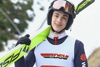 Aufwand wird mit Bronze belohnt - Kombinierer Kenny Schönfelder vom SSV Geyer. 