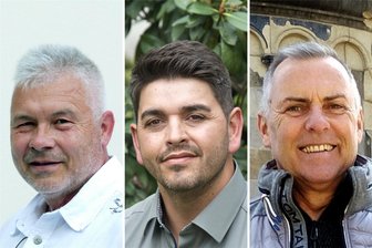 Augustusburg: Das sind die drei neuen Ortsvorsteher - Die neuen Ortsvorsteher: Timo Ahnert (Augustusburg), Eric Vincenz (Erdmannsdorf), Klaus-Peter Drechsel (Grünberg, von links).
