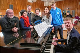 Augustusburg: Ein Klavierkonzert in Zeiten des Krieges - Artur Nikulin gestaltete einen Klavierabend mit Werken ukrainischer Komponisten im Lehngericht Augustusburg.