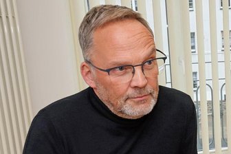Augustusburg: Spannende Diskussionsrunde auf dem Sachsensofa - Dirk Neubauer, Landrat des Landkreises Mittelsachsen.