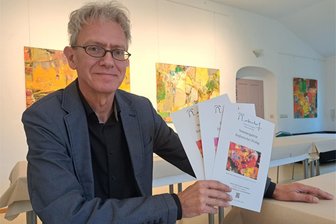 Augustusburger Lotterhof öffnet seine Sommergalerie - Karsten Mittag (Foto) eröffnet pünktlich zum Musiksommer die Sommergalerie im Lotterhof in Augustusburg.