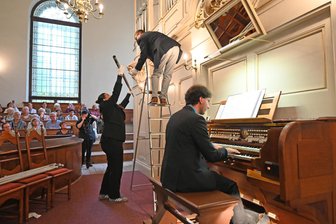 Augustusburger Musiksommer: Nach dem letzten Ton war die erste Pfeife weg - 