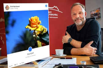 Augustusburgs Bürgermeister Dirk Neubauer hat in Weimar geheiratet - Dirk Neubauer.