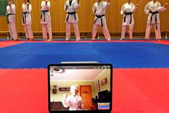 Aus der Halle zurück an den Computer - Die Rochlitzer Kämpfer sind in dieser Woche zum Online-Training zurückgekehrt. In der Halle sind momentan keine Einheiten möglich.