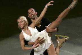 Aljona Savchenko und Robin Szolkowy traten bei der Schaulaufgala zum Abschluss der WM international letztmalig gemeinsam auf.