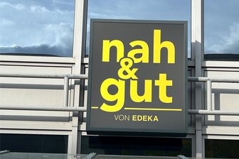 Aus Edeka Böckel wird „nah & gut“: Markt an der Katharinenstraße Zwickau macht nach Umbauten am 11. November wieder auf - Mit diesem Logo werden die „nah & gut“-Kunden in der Zwickauer Katharinenstraße ab 11. November begrüßt.