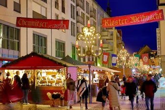 Aus für den Mittelaltermarkt: Chemnitzer Weihnachtsmarkt verliert beliebte Händler - Der Mittelalter-Weihnachtsmarkt auf der Inneren Klosterstraße im Jahr 2022.