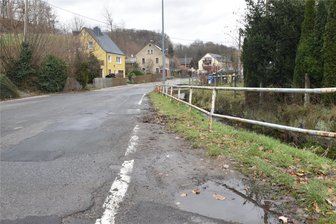 Ausbau der Frankenberger Straße in Mühlbach startet - Ein Abschnitt der Ortsdurchfahrt in Mühlbach soll ausgebaut werden.