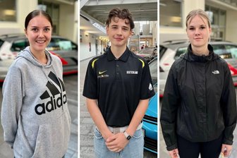 Ausbildung bei VW in Zwickau trotz Autokrise – „Keiner aus der Familie hat abgeraten“ - Melina Kemper, Sidney Bannasch, Finja Schenker (v.l.) – drei von über 100 jungen Menschen, die bei Volkswagen Sachsen ihre Ausbildung begonnen haben.
