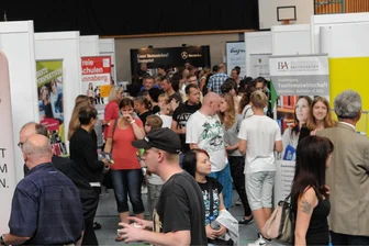 Ausbildungsmesse in Stollberg: Bereit für die Zukunft - Gut besucht: In Marienberg fand erst vor kurzem eine Ausbildungsmesse statt.