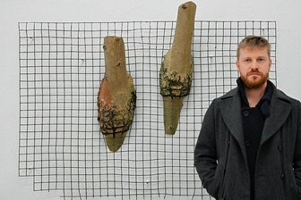 Ausstellung in der Chemnitzer Galerie Hinten: Wilde Wege und der Prozess als Form - Martin Lucas Schulze in seiner Ausstellung "Der Prozess ist die Form" in der Galerie Hinten im Lokomov.