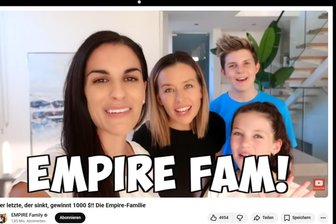 Australien verbietet Jugendlichendie Nutzung von sozialen Medien - Als „Empire Family“ ist Familie Lea auf Youtube präsent. Die 14-jährige Tochter Charli (r.) mischt nicht nur hier mit: Sie hat auf Tiktok einen äußerst erfolgreichen Kanal.