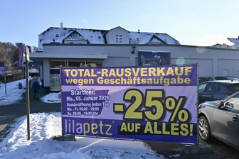 Ausverkauf im Lilapetz-Markt in Kirchberg: Wie geht es in der Filiale weiter? - Die Filiale von Lilapetz in Kirchberg wird geschlossen, der Nachfolger steht bereits fest.