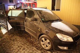 Auto von Ex-Pro-Chemnitz-Kandidat in Flammen -