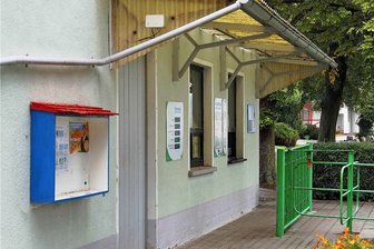 Automat übernimmt an Koberbachtalsperre den Job der Kassiererin - Der Eingangsbereich zum Strandbad an der Koberbachtalsperre wird baulich verändert.