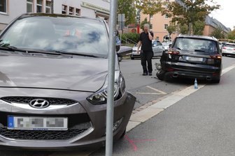 Autos kollidieren in Altendorf -