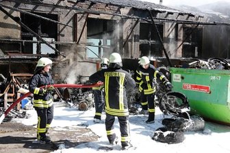 Autowerkstatt in Taura wird Opfer von Flammen -