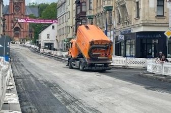 B 101: Engel-Kreuzung noch eine Woche dicht - Weit vorangekommen sind die Arbeiten an der B 101.