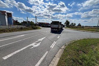 B 169 bei Hainichen und Frankenberg: Bauende verschiebt sich nach hinten - Die B 169 in Dittersbach in Richtung Frankenberg ist auch noch an der Reihe.