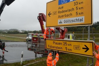 B-169-Neubau: Umgehung wird beschildert -