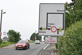 B 169 zwischen Hainichen und Frankenberg ab Montag dicht: Drei Monate Sperrung geplant - Die B 169 ist ab Montag zwischen Hainichen und Frankenberg in Gersdorf gesperrt. Die offizielle Umleitung führt über Rossau, Seifersbach und Sachsenburg.