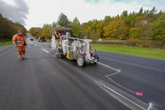 B 173 im Vogtland: Autobahnzubringer nach Plauen-Ost wieder uneingeschränkt befahrbar - Nach dem Ende aller Markierungsarbeiten herrscht auf der B 173 nun wieder freie Fahrt.