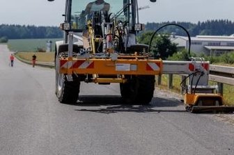 B 174 vor Freigabe in dieser Woche - Am Freitag soll die Sperrung derB 174 aufgehoben werden.