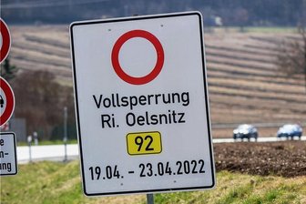 B 92 bei Oberlosa ab Dienstag voll gesperrt - Wegen Markierungsarbeiten ist die Bundesstraße bei Oberlosa voraussichtlich bis Samstag gesperrt.