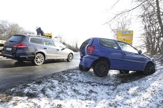 B 92: Vollsperrung nach Unfall -