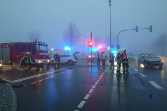 Starker Nebel herrschte auch zum Zeitpunkt des Unfalls auf der Kreuzung Morgensonne. 