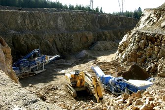 Steinbruch der Wildenauer Granit GmbH