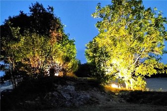 Bachs Werk unter freiem Himmel - In dieser Atmosphäre kann man in der blauen Stunde das Weihnachtsoratorium genießen.