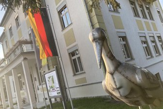 Bad Elster vergibt Ehrenamtspreis nur noch alle zwei Jahre - Das Wappentier von Bad Elster - die Elster.